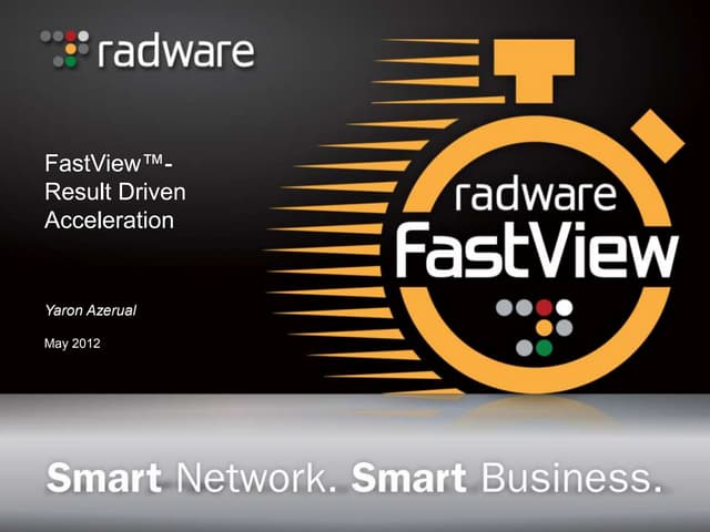 FastView acceleration overview