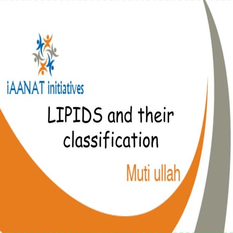 Fat and their classification