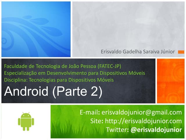 Android Aula 2