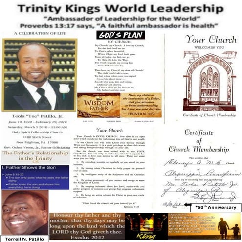 Trinity Kings World Leadership: Father son#1