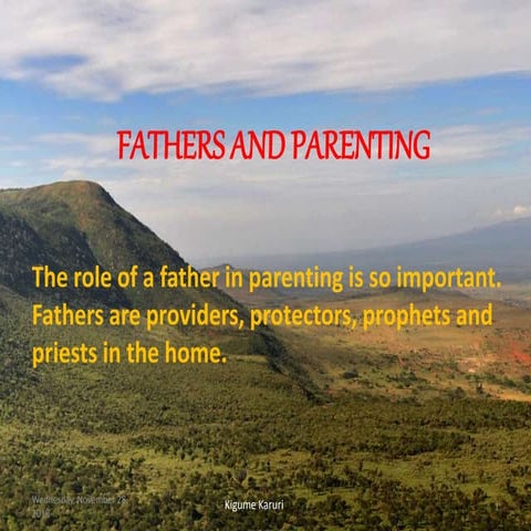 Fathers and Parenting