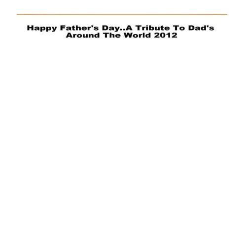 Father's day 2012