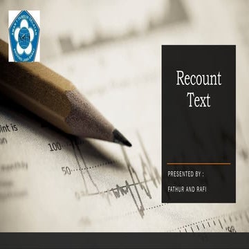 Comprehensive Guide to Recount Text: Structure, Features, and Examples ...