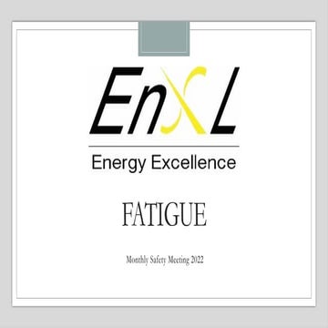 Fatigue.pptx oil and gas, west texas, midland, texas