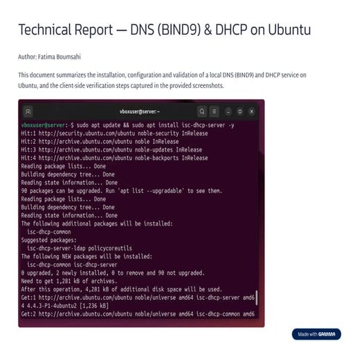 Comprehensive Guide to Deploying BIND9 DNS and DHCP on Ubuntu for Local ...