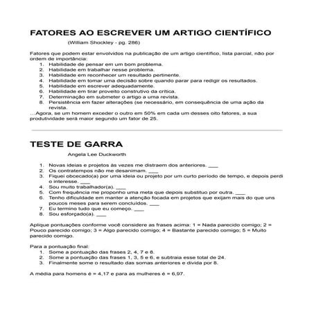 SHOCKLEY FATORES AO ESCREVER UM ARTIGO.pdf