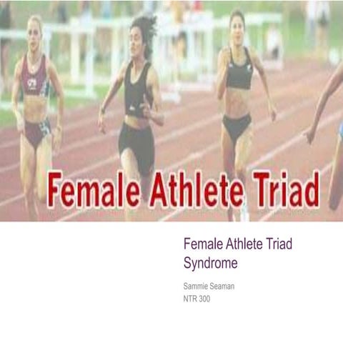 Female Athlete Triad