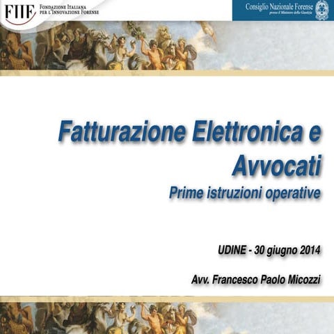 Fatturazione elettronica e Avvocati