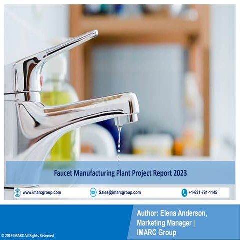 Faucet Manufacturing Unit | Project Report 2023: Machinery, Raw ...