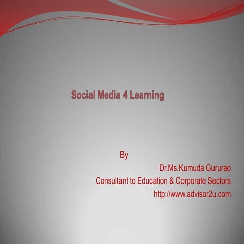 Social Media Learning