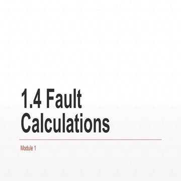 Fault Calculation.pptx