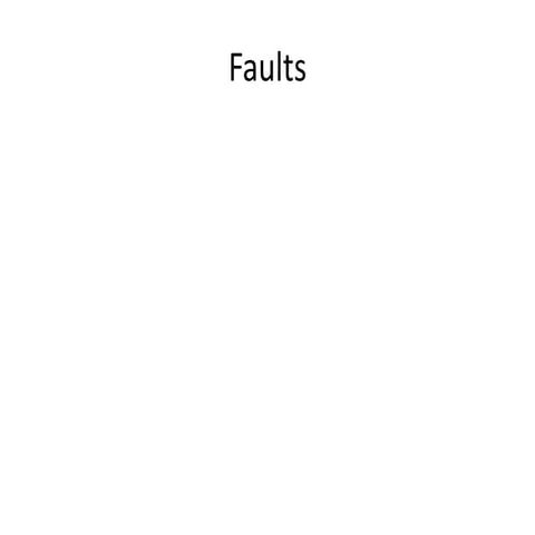 Faults
