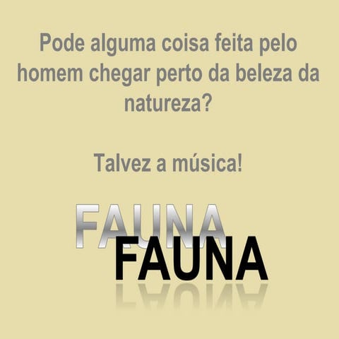 Fauna