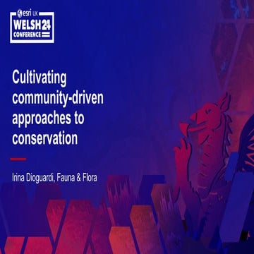 Cultivating community-driven approaches to conservation - Welsh Conference 2024