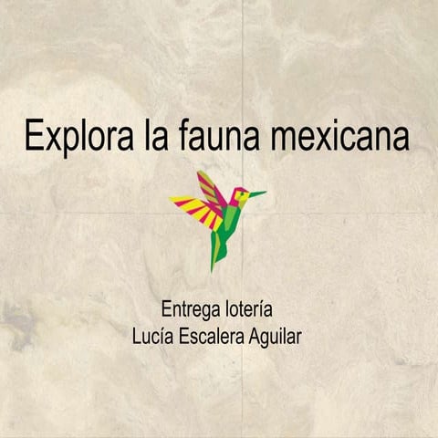 Fauna mexicana bien