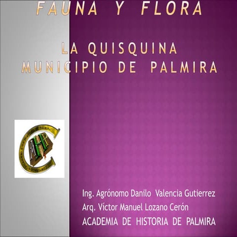 Fauna y Flora - La Quisquina - Palmira