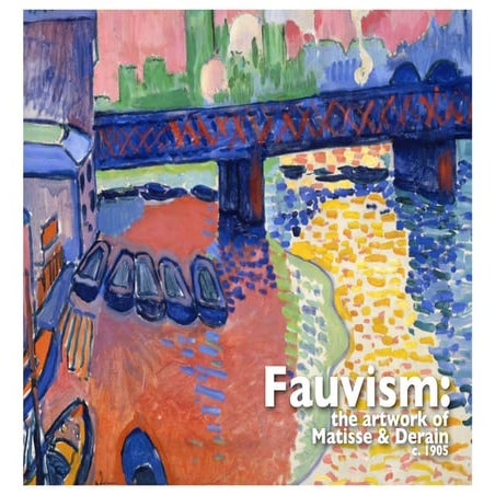 Fauvism: The Artwork of Matisse and Derain