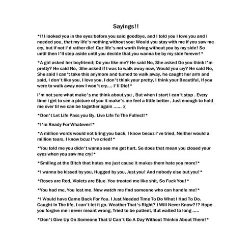 The last letter | PDF
