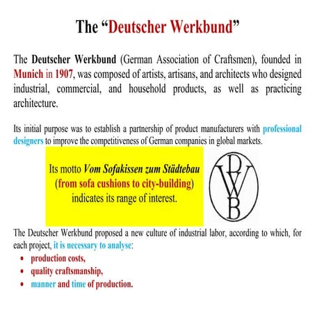 A CLIL lesson about Bauhaus 