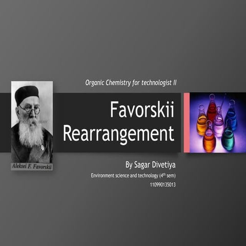 Favorskii rearrangement