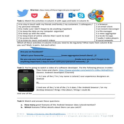 Favourite technology