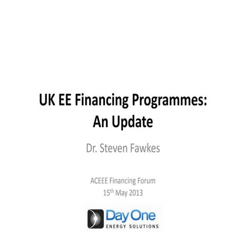 Fawkes steven conference may 2013