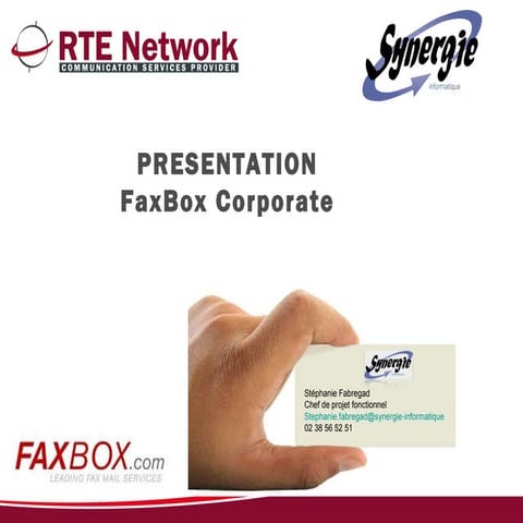 Fax box présentation_fonctionnalités faxbox