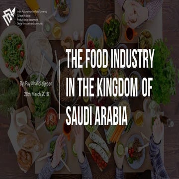 The Food Industry in the Kingdom of Saudi Arabia | PDF