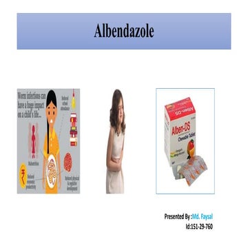 Albendazole Tablet