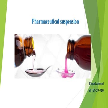 pharmaceutical suspension-ppt
