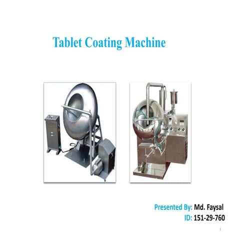Tablet Coating Machine