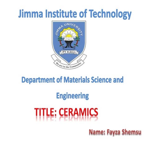 introduction to   ceramics
