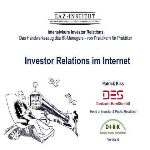 Investor Relations im Internet