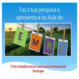 6º ano - TRABALHOS DE AVALIAÇÃO