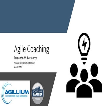 Introduction to Agile Coaching - Fernando Barrancos