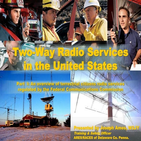 Two-Way Radio Services in the United States NOV 2013