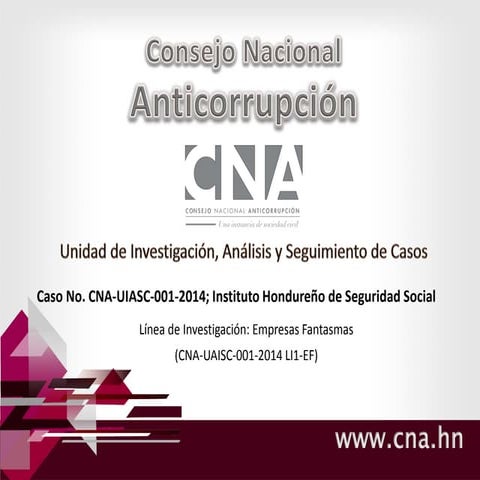 Informe empresas por CNA
