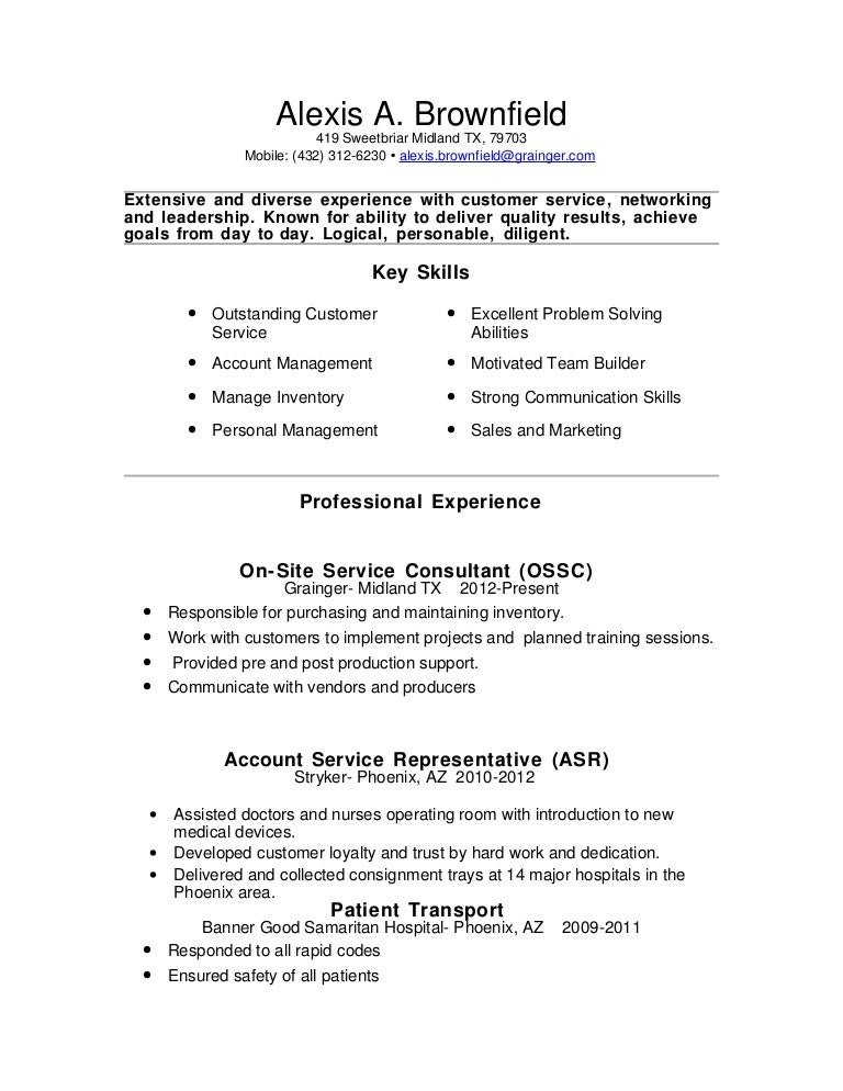 Brownfield Resume 2014