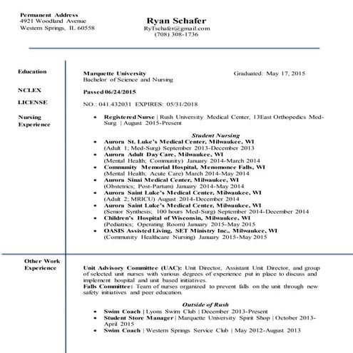 Monique Williams MSN Resume 2015 | DOC