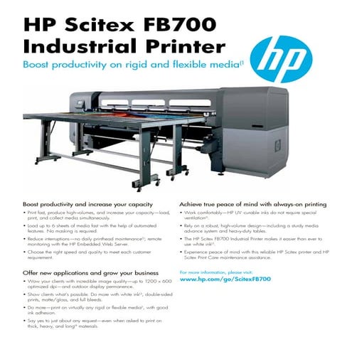 FB700 data sheet | PDF