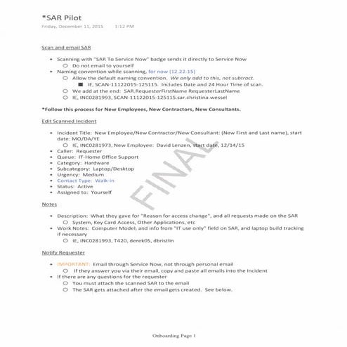 Buffalo Wild Wings - Work Sample2