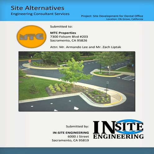 Site Alternative Report