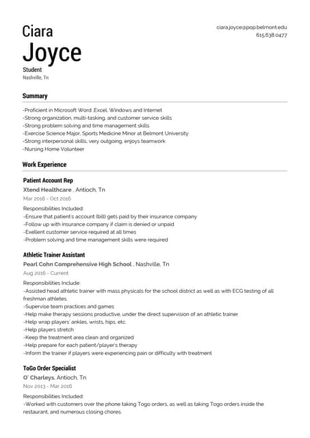 Resume