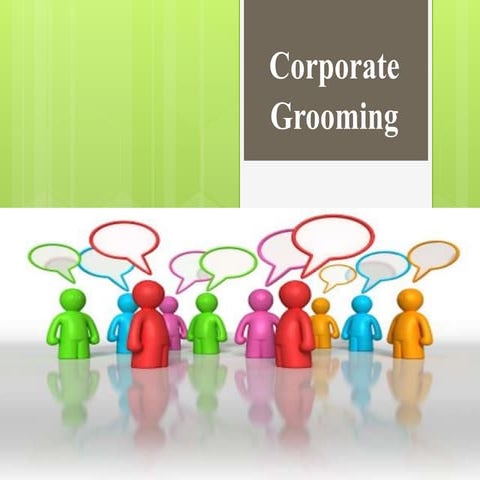 2.Corporate Grooming