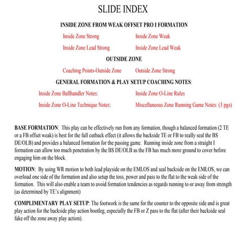 Fball Gibbs Alex Gibbs Zone Coaching Points