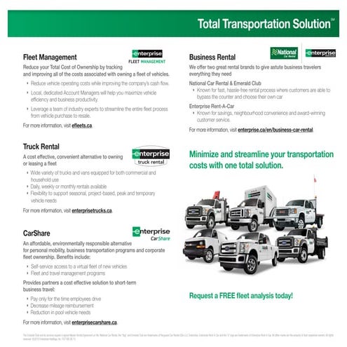 total transporation flyer
