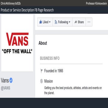 Fb company description