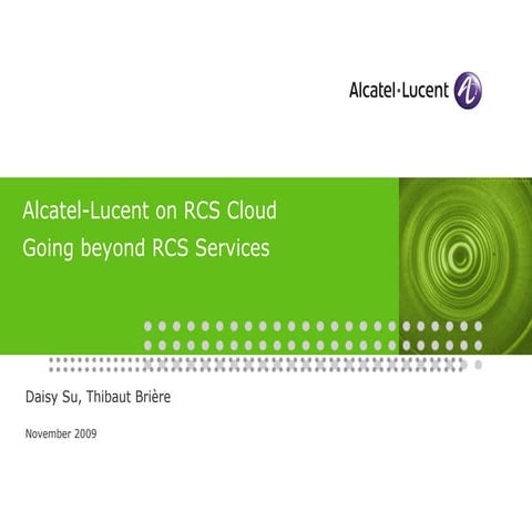 Alcatel-Lucent_RCS_SN_Markets_EXT