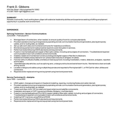 Cjs electrical reference letter | PDF