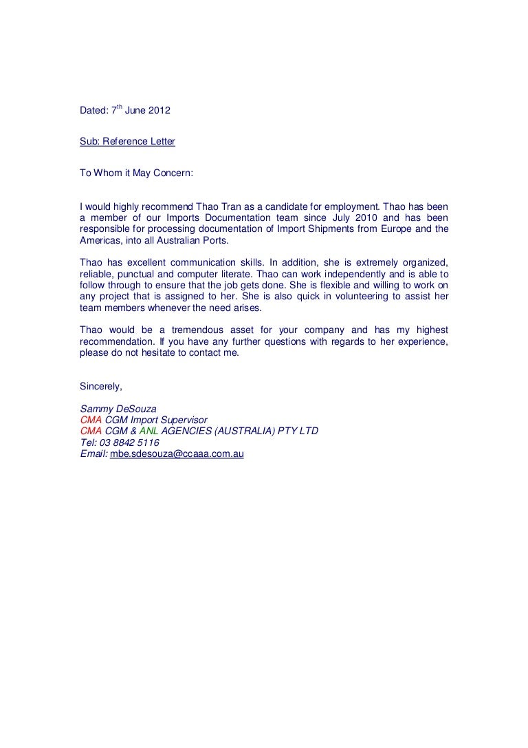reference letter cma recommendation letter on linkedin